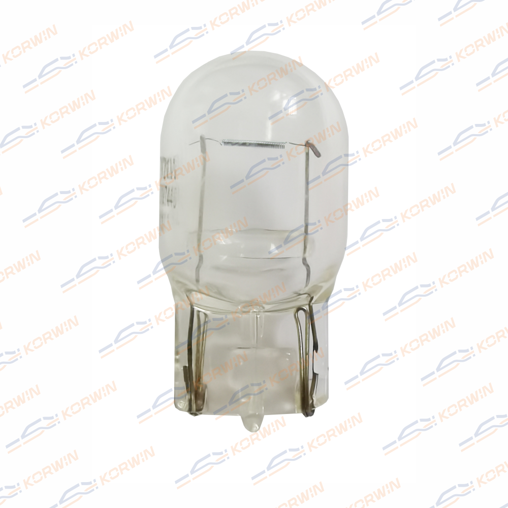 Лампа накаливания (W21W (T20) 12V 21W W3x16d) (уп. 10 шт.) KORWIN KWYN0046