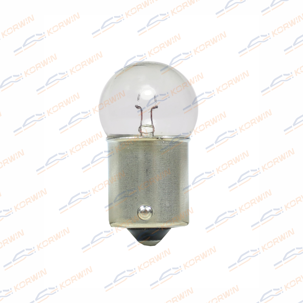 Лампа накаливания (R5W (G18) 12V 5W BA15s) (уп. 10 шт.) KORWIN KWYN0018