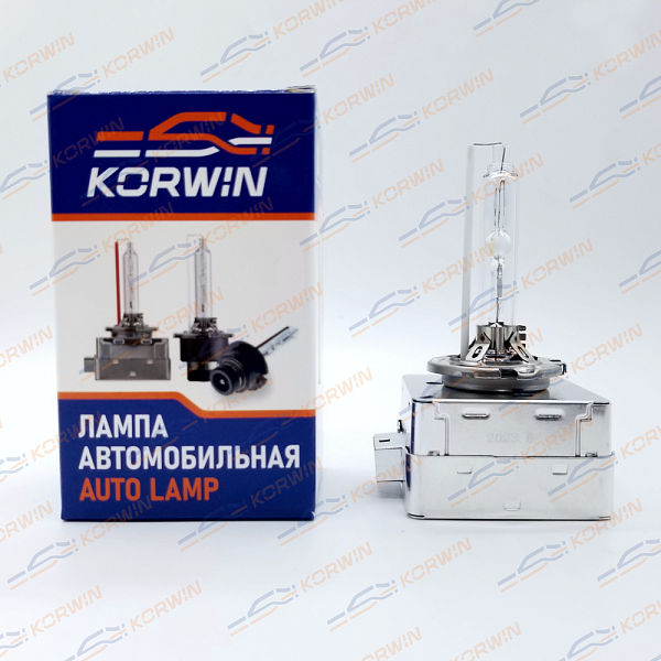 лампа ксеноновая (d1s 85v 35w pk32d-2 6000k металл.цоколь) korwin kwym0001 оптом от производителя по низким ценам