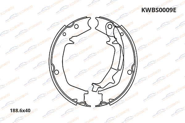 колодки тормозные стояночные korwin ecoline kwbs0009e оптом от производителя по низким ценам