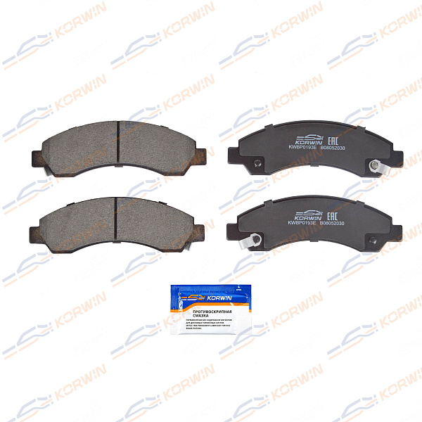 колодки тормозные дисковые korwin ecoline kwbp0193e оптом от производителя по низким ценам