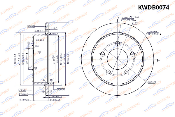 диск тормозной korwin задний kwdb0074 оптом от производителя по низким ценам