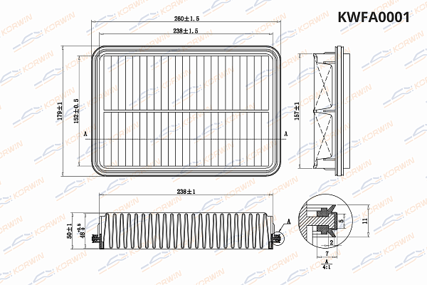 фильтр воздушный korwin kwfa0001 оптом от производителя по низким ценам