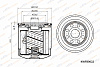 фильтр масляный korwin kwfb0022 оптом от производителя по низким ценам
