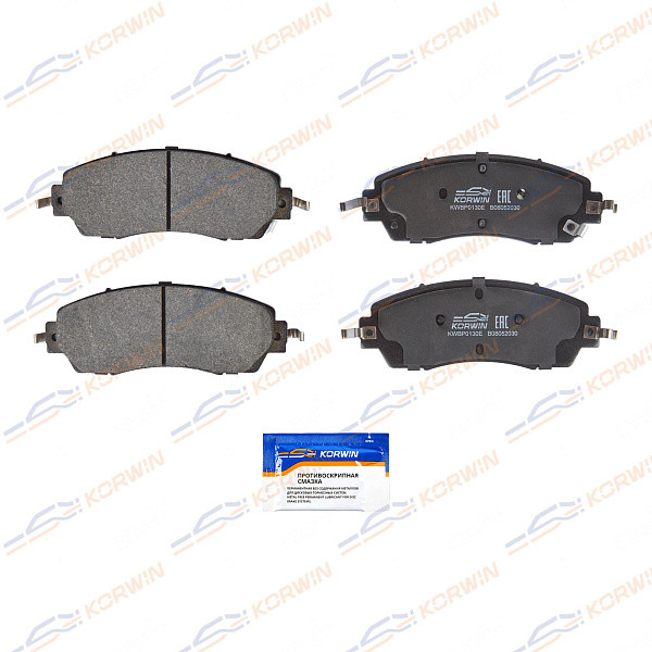 колодки тормозные дисковые korwin ecoline kwbp0130e оптом от производителя по низким ценам
