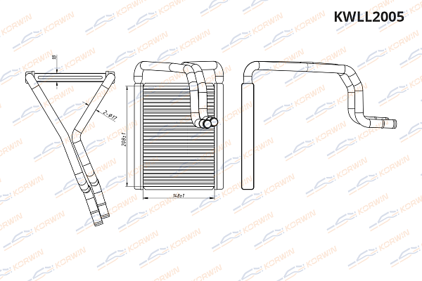 радиатор отопителя korwin kwll2005 оптом от производителя по низким ценам