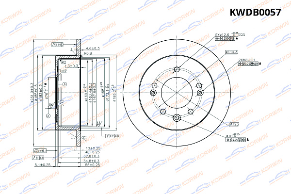 диск тормозной korwin задний kwdb0057 оптом от производителя по низким ценам