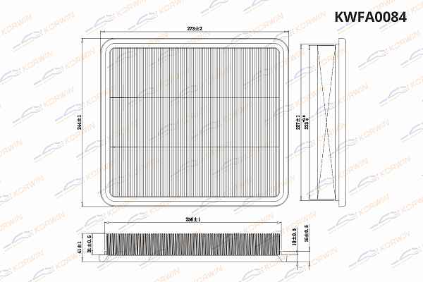 фильтр воздушный korwin kwfa0084 оптом от производителя по низким ценам