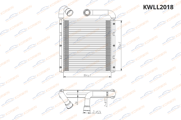 радиатор отопителя korwin kwll2018 оптом от производителя по низким ценам