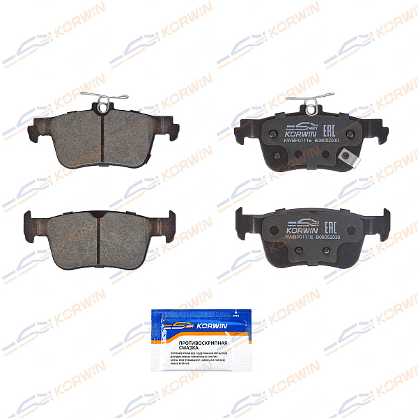 колодки тормозные дисковые korwin ecoline kwbp0111e оптом от производителя по низким ценам
