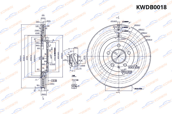 диск тормозной korwin задний kwdb0018 оптом от производителя по низким ценам