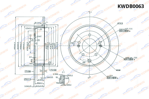 диск тормозной korwin задний kwdb0063 оптом от производителя по низким ценам