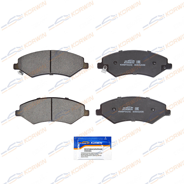 колодки тормозные дисковые korwin ecoline kwbp0025e оптом от производителя по низким ценам