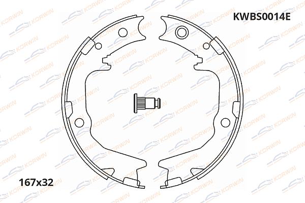 колодки тормозные стояночные korwin ecoline kwbs0014e оптом от производителя по низким ценам