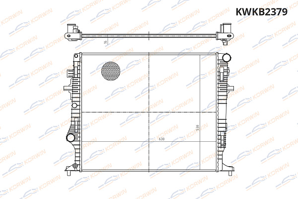 радиатор охлаждения korwin kwkb2375 оптом от производителя по низким ценам