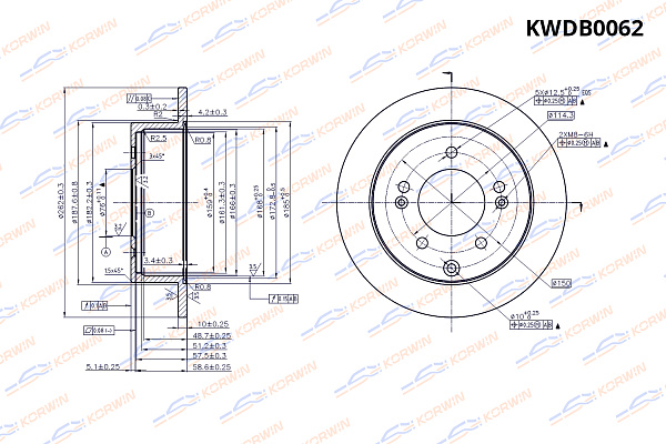 диск тормозной korwin задний kwdb0062 оптом от производителя по низким ценам