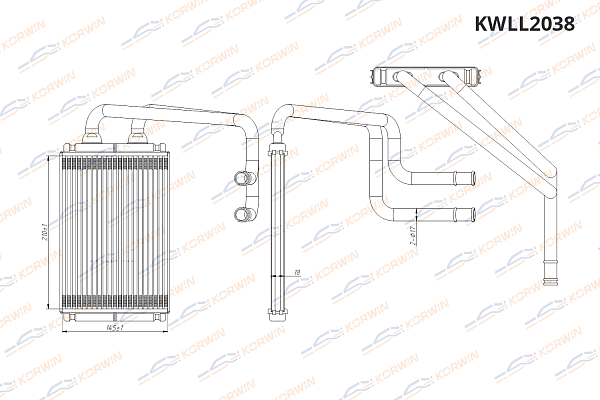 радиатор отопителя korwin kwll2038 оптом от производителя по низким ценам